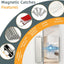 6 Pzas Imanes Puerta Acero Inox 90lb para Armario Cocina