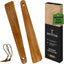 Espátula madera teca 12.2pulg para hierro fundido cocina