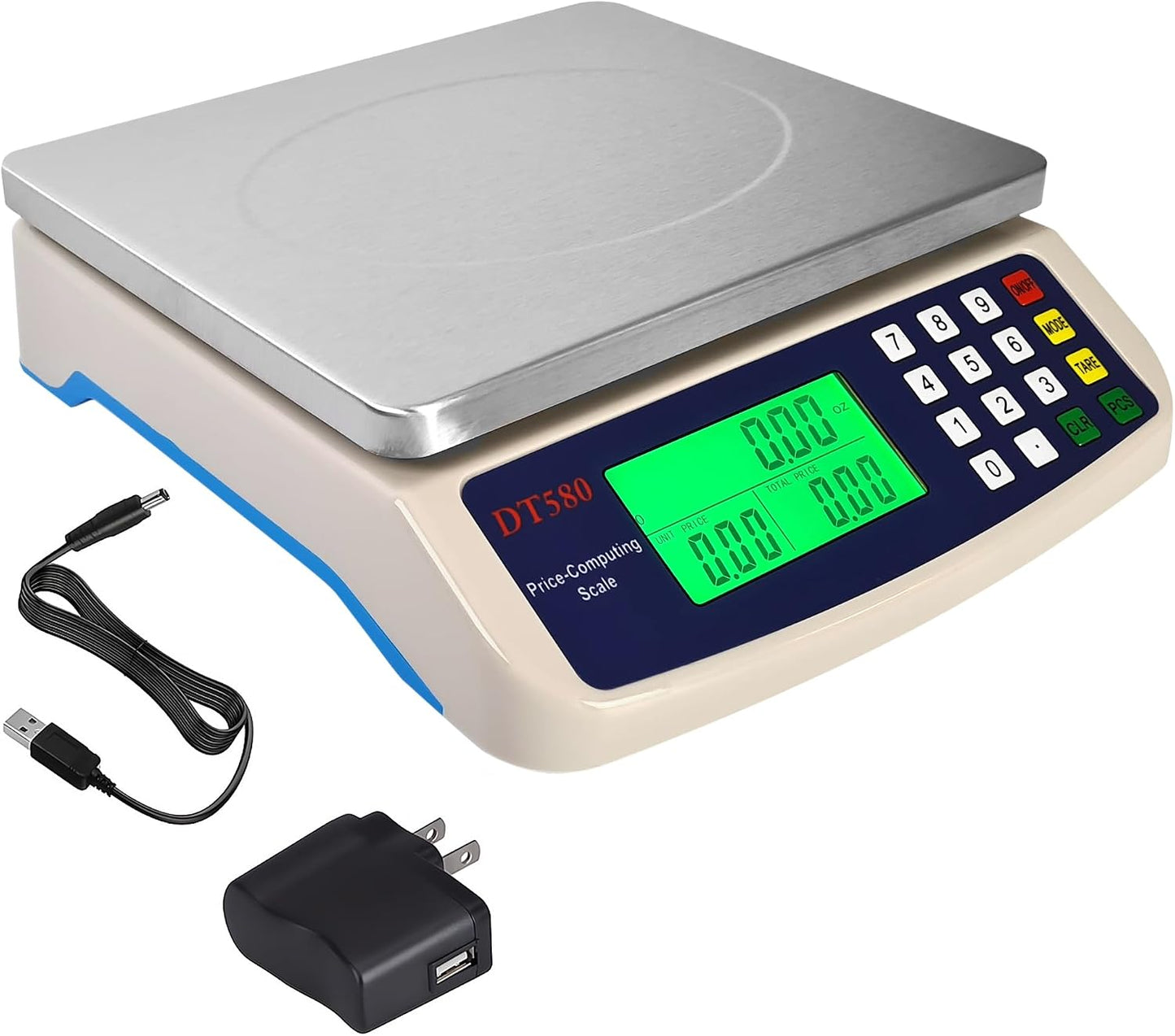 Báscula comercial conteo 88lb cocina venta al por menor