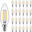 Bombilla LED E12 candelabro 2700K blanco suave 4W