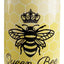 Vaso abeja 30oz acero inox con pajita reutiliz.