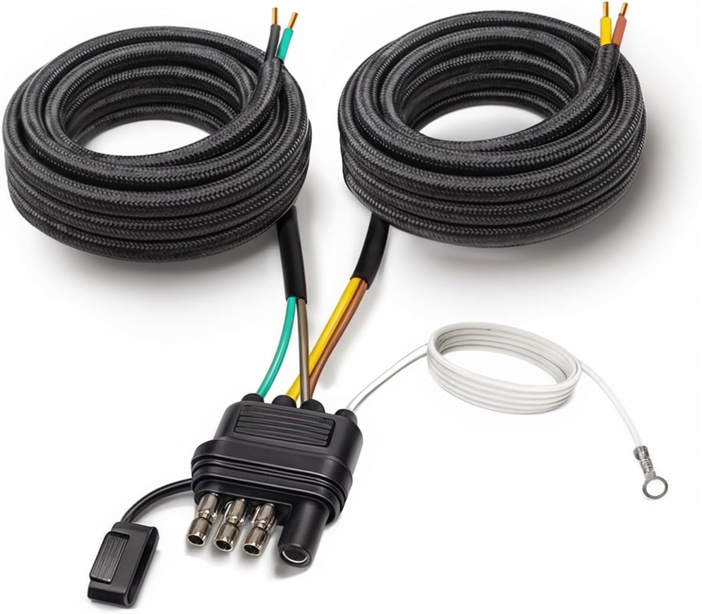 Kit arnés cableado remolque 32ft 4pines 5cables conector plano