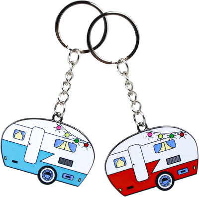 2 Llaveros para caravana y cámper hombres mujeres