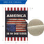 Bandera jardín americana 12x18" doble cara