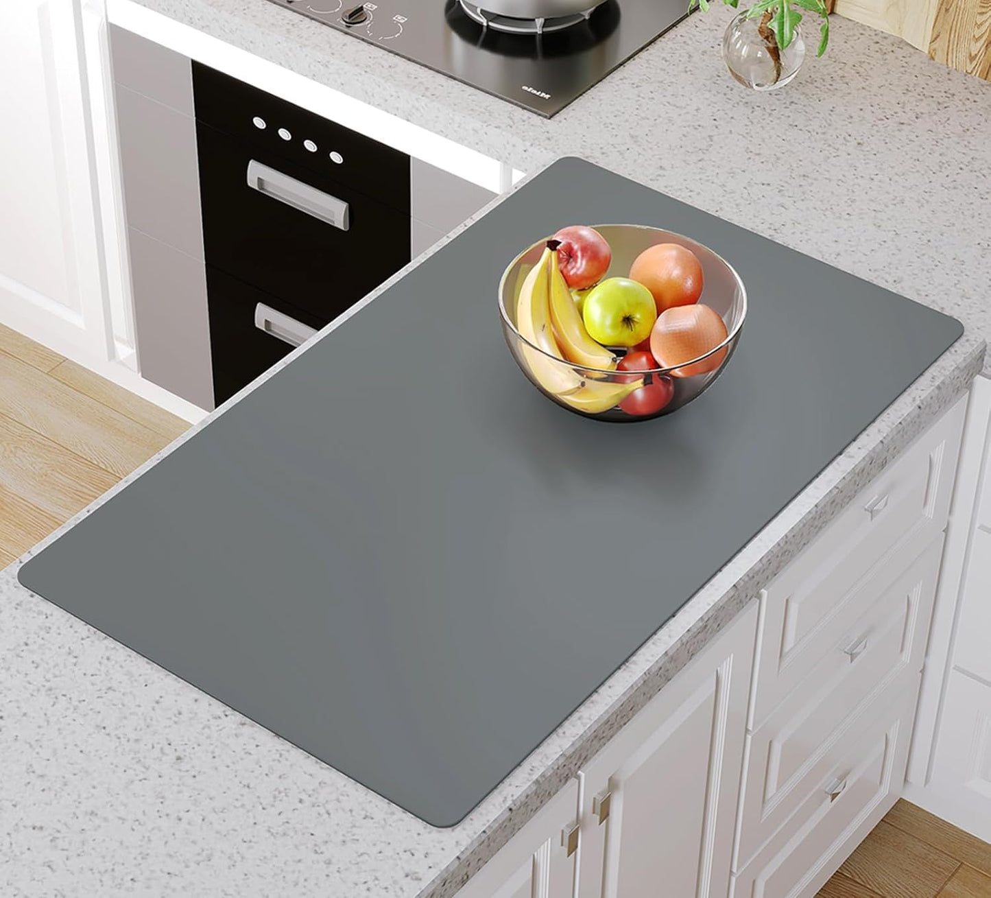 Tapete silicona encimera cocina 36x23.6pulg antiadherente