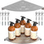 2 Estantes Esquineros Ducha Acero Inox 304 8"