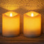 Velas solares impermeables IP65 para patio mesa ventana