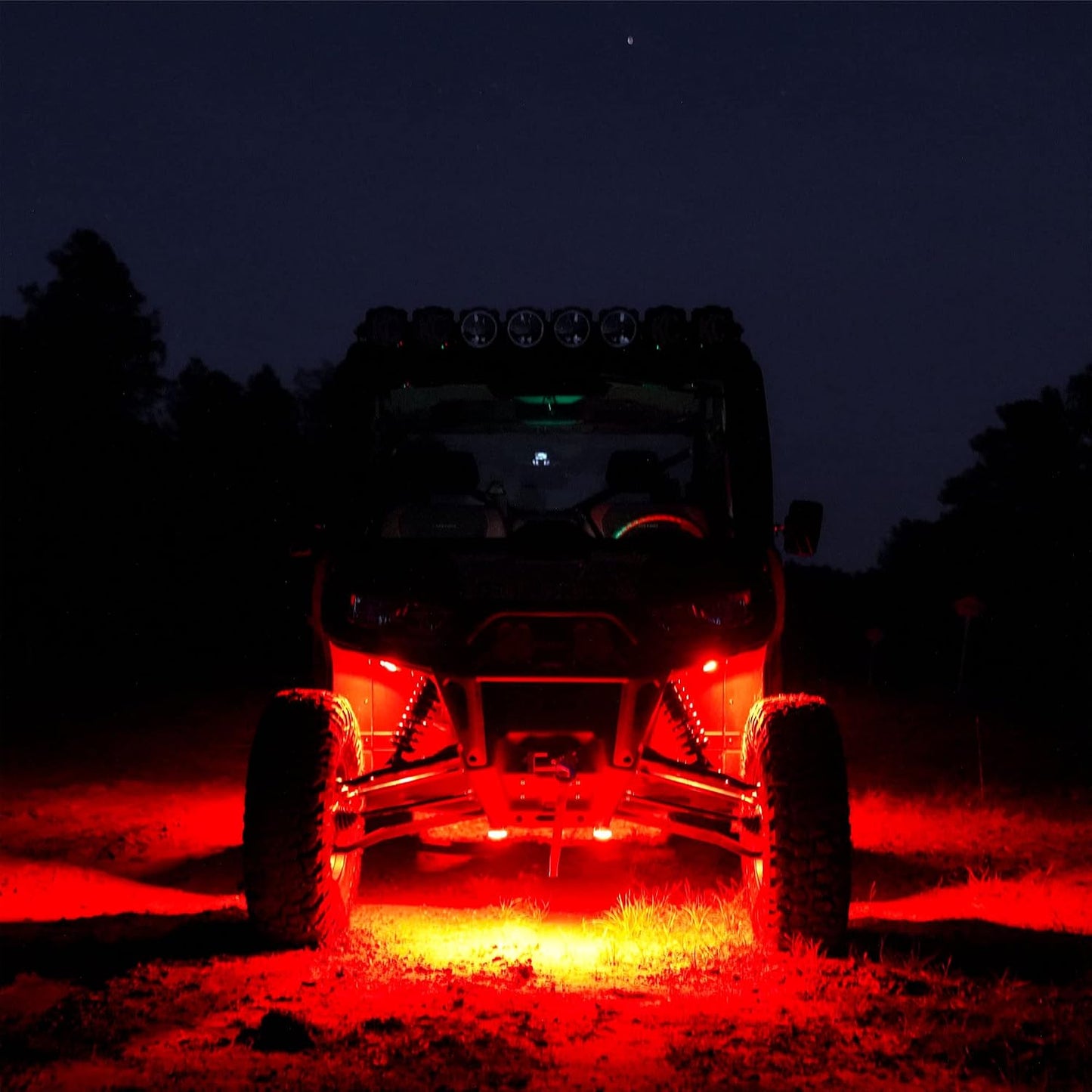 Lente rojo repuesto para Cyclone V2 LED