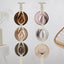 2 Pzas perchas macramé para sombreros pared decorativo