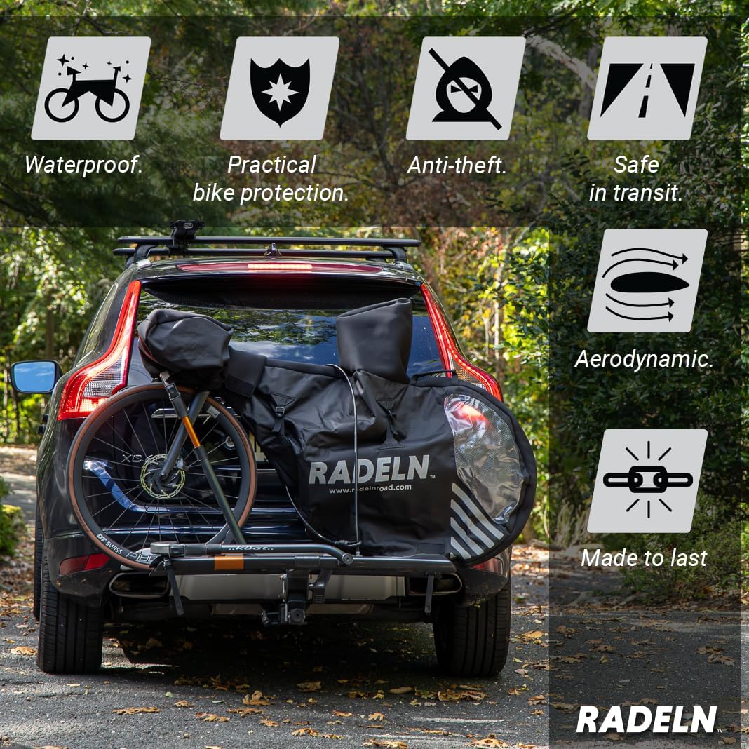 Funda impermeable bicicleta carretera grava 600d ripstop