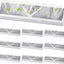 10 Rejillas Ventilación 24pulg Cubiertas Difusor Piso