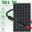 Cable extensión solar doble 70" 10AWG con conectores IP67