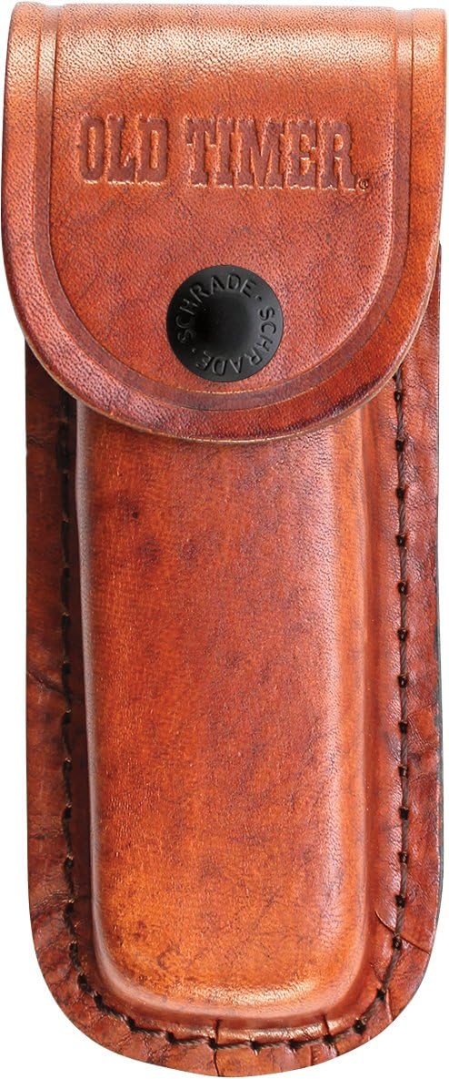 Navaja plegable Hunter 9.3pulg acero inox funda cuero
