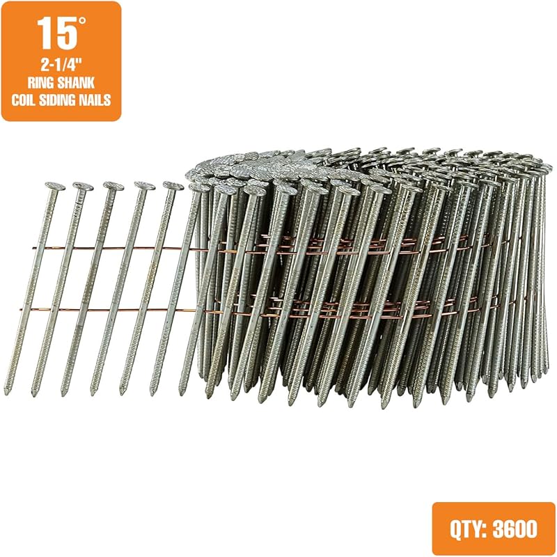 Clavos revestimiento 2-1/4" 3600 uds galvanizados