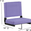 Silla estadio ligera asiento acolchado 500lb