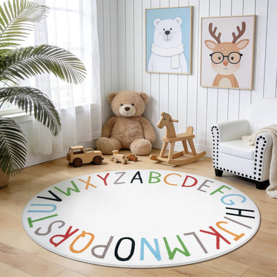 Alfombra juego niños suave para dormitorio 47x70pulg