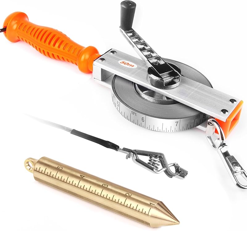 Cinta medición aceite 20oz Plumb Bob acero inox