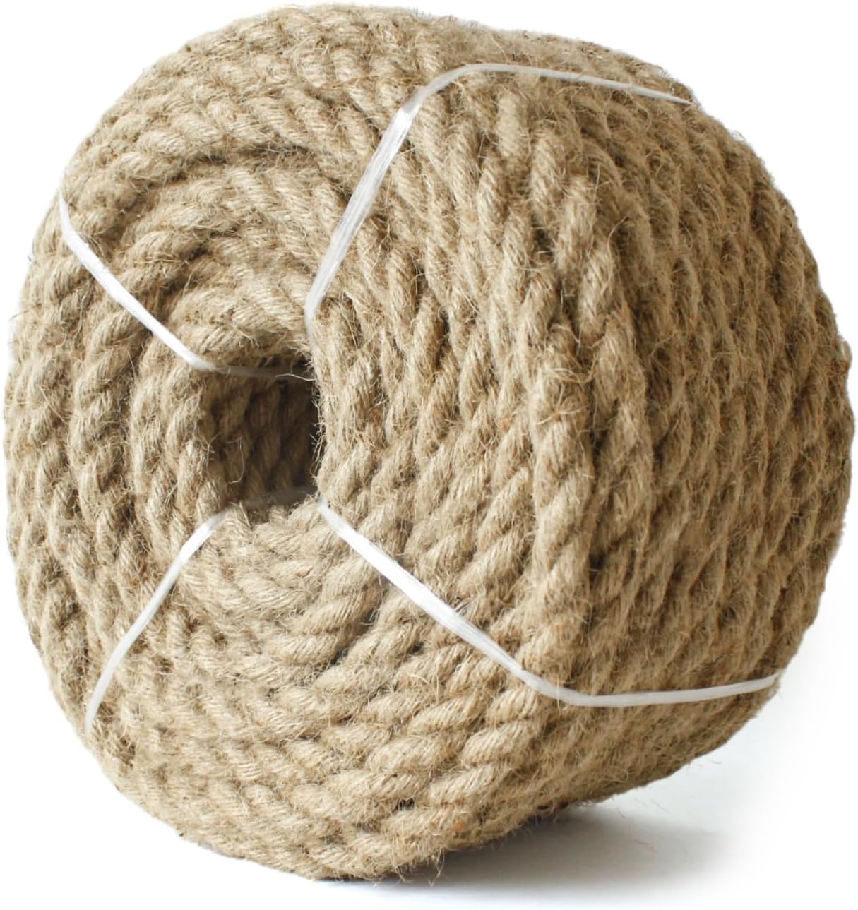 Cuerda yute 1/2pulg x100ft para columpio y decoración