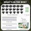 Kit 18 Pzas Agarres Escalada Niños para Interior y Exterior