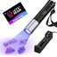 Luz UV 365 nm para curado resina impermeable recargable