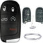 Repuesto cubierta llavero Jeep Grand Cherokee Compass Dodge