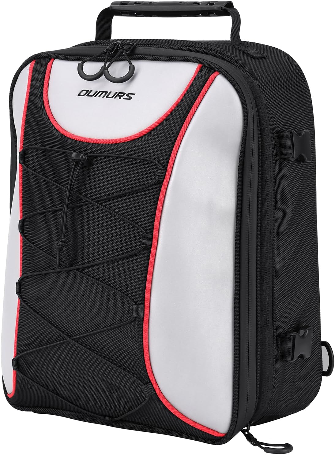 Bolsa reflectante motocicleta 22-34l con cubierta lluvia