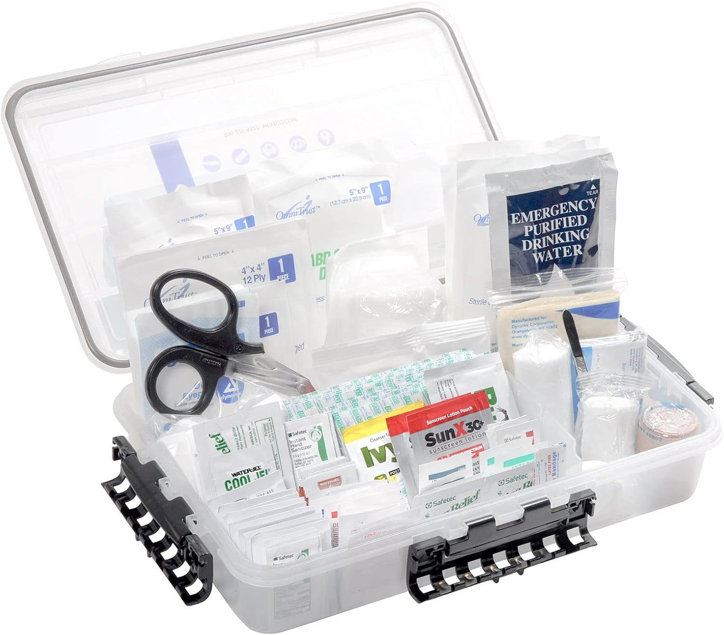 Kit primeros auxilios funda impermeable