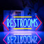 Letrero Neón LED para Baño Regulable USB