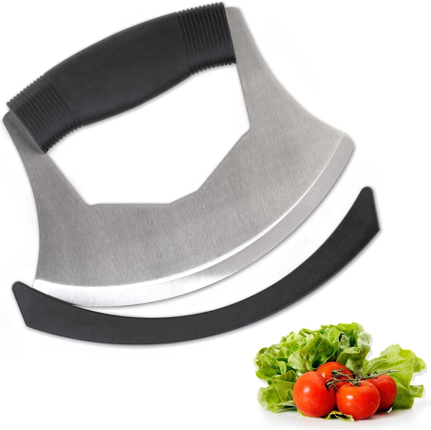 Cortador ensalada acero inox con mango antideslizante
