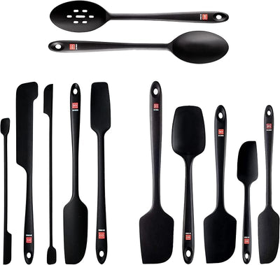 Set 12 Pzas Utensilios Silicona Resistentes Calor