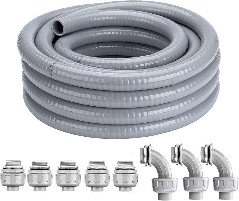 Kit conducto 1-1/2" 50ft con accesorios eléctrico