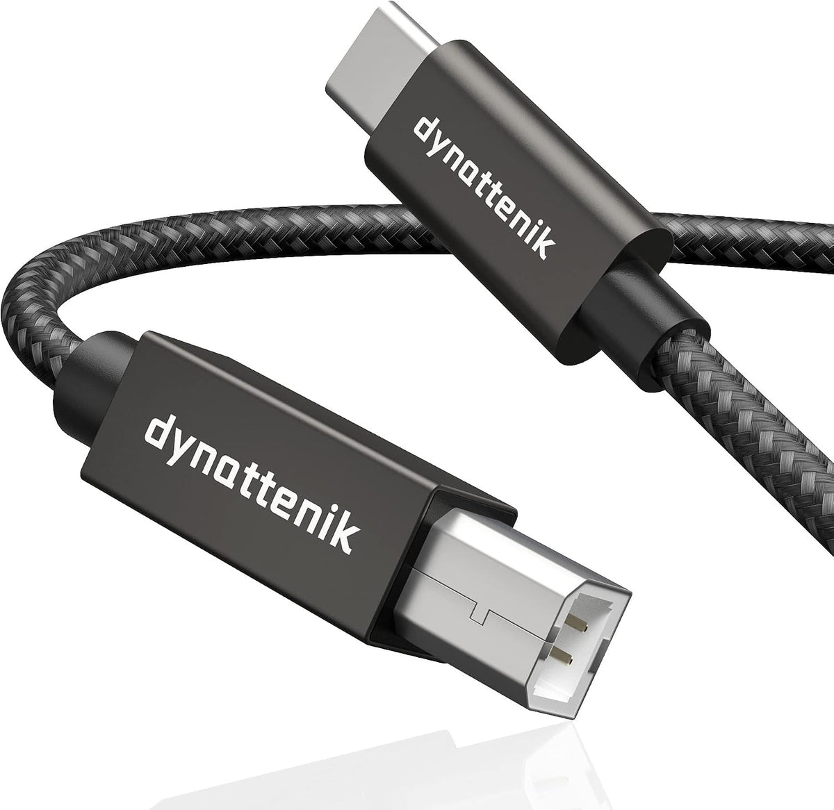 Cable MIDI USB-C a USB-B 2m para teclado y controlador estudio
