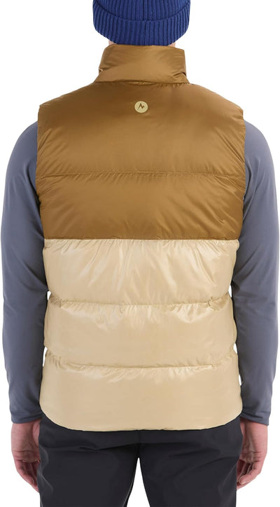 Chaleco plumón para hombre 700 rellenos aislado resistente