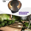 Luces paisaje 5pulg 12V para camino jardín