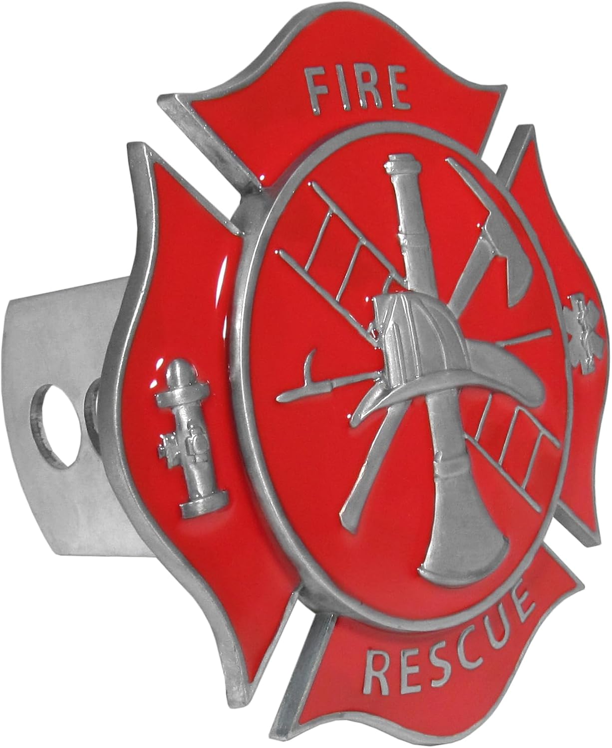 Cubierta enganche cruz bomberos