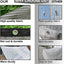 Tela aluminio 75-80% reflectante para jardín 6.6x10pies