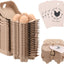 24 Cajas Huevos Reutilizables Papel Pulpa Natural 6 Unidades