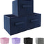 Contenedores plegables hogar oficina 10.5x10.5x11" set 3