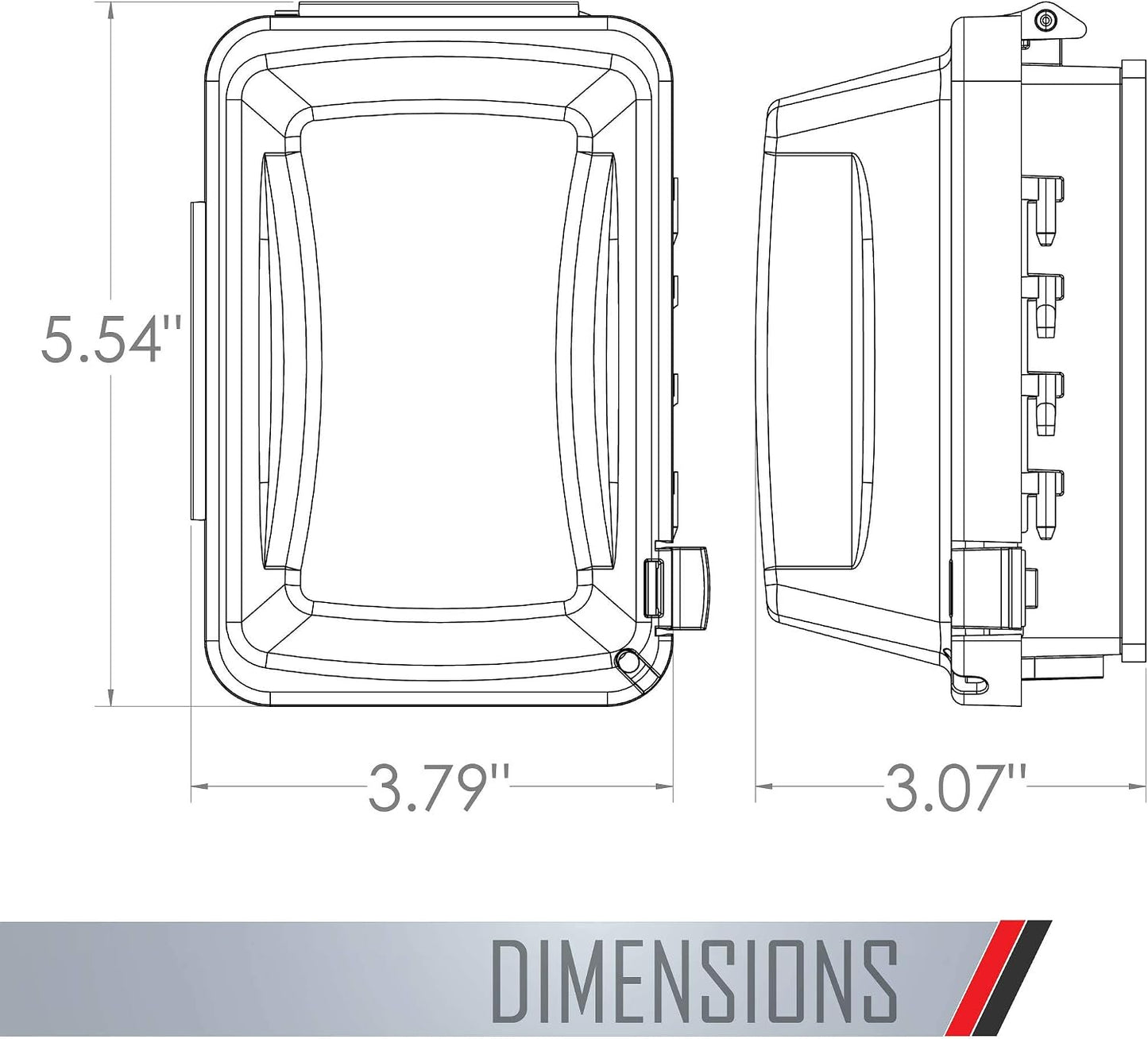 Protector impermeable tomacorriente exterior MM410W