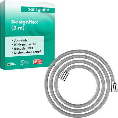 Manguera ducha de mano cromada 80pulg Hansgrohe