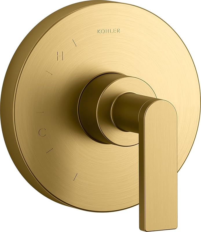 Moldura válvula Kohler Rite-Temp con manija palanca
