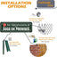 2 Carteles No Trespassing Aluminio 10x3pulg Resistente