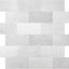 Azulejos adhesivos para cocina baño 13.5x11.4" gris