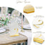 Números mesa boda arco esmerilado 1-10 acrílico 5x7pulg dorado