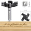 Broca de enrutador 1/2 pulg 2-1/2pulg 4 alas CNC carburo