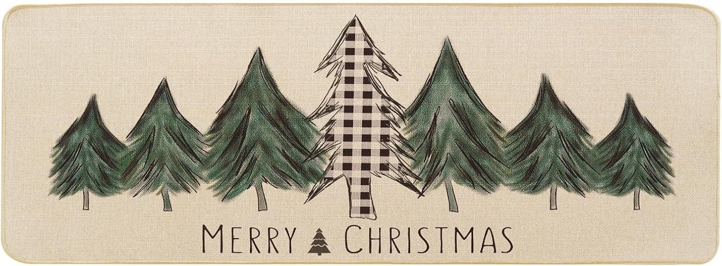 Tapete puerta navideño decoración casa campo cocina