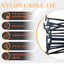 Hebilla universal nailon con cierre automático 20 pzas