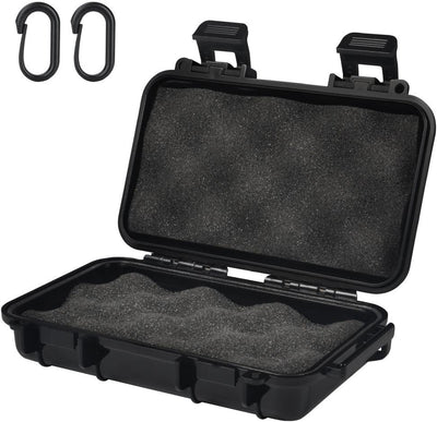 Caja almacenamiento seco hermética pesca campamento negro