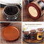 2 Pzas Tarros Vidrio Borosilicato Tapa Madera