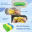 Esponjas multiusos para cocina baño hogar coloridas 3 pzas